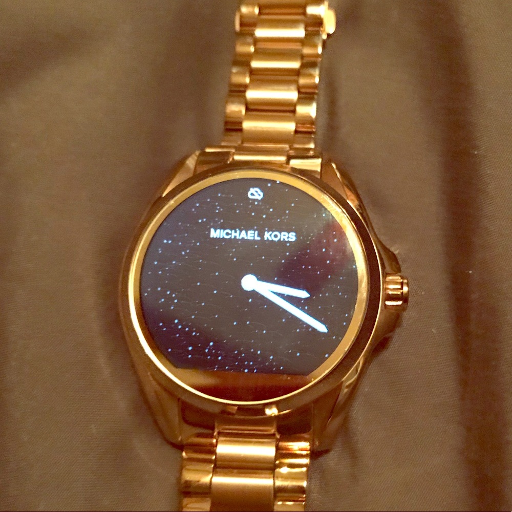 Rose Gold Michael Kors Smartwatch